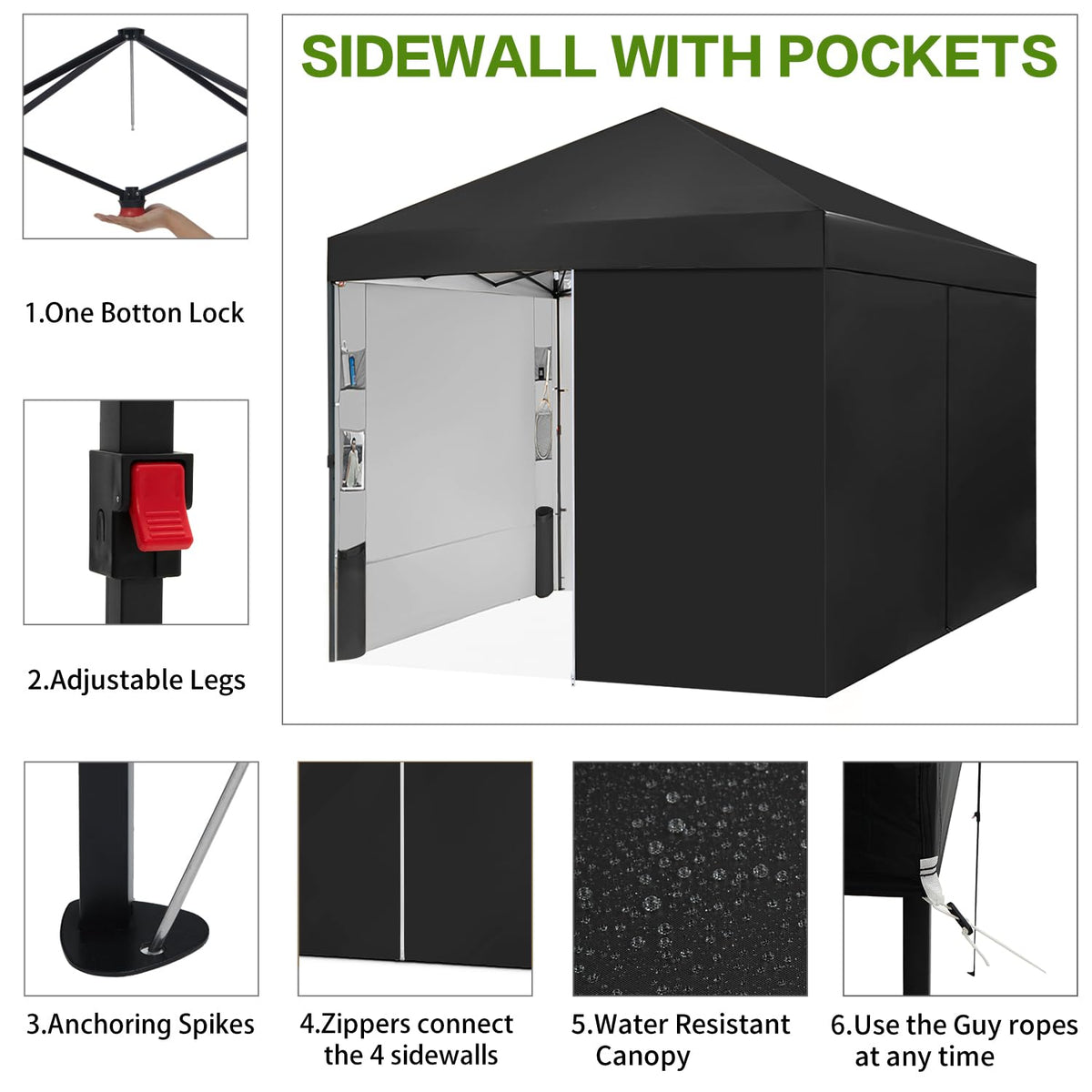 Tunbne storage bag with wheels for easy event transport.
