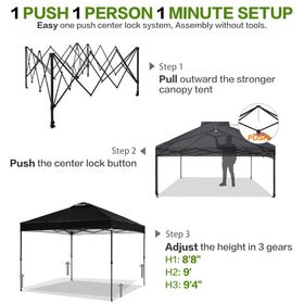 Tunbne vented roof design promotes airflow for cooler shade