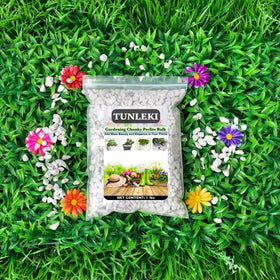 Tunleki chunky perlite bag ready for easy storage and pouring.
