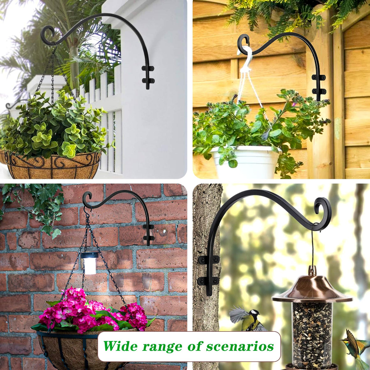 TUOBOUNDARY multi-functional plant holder indoors outdoors—versatile hanging option