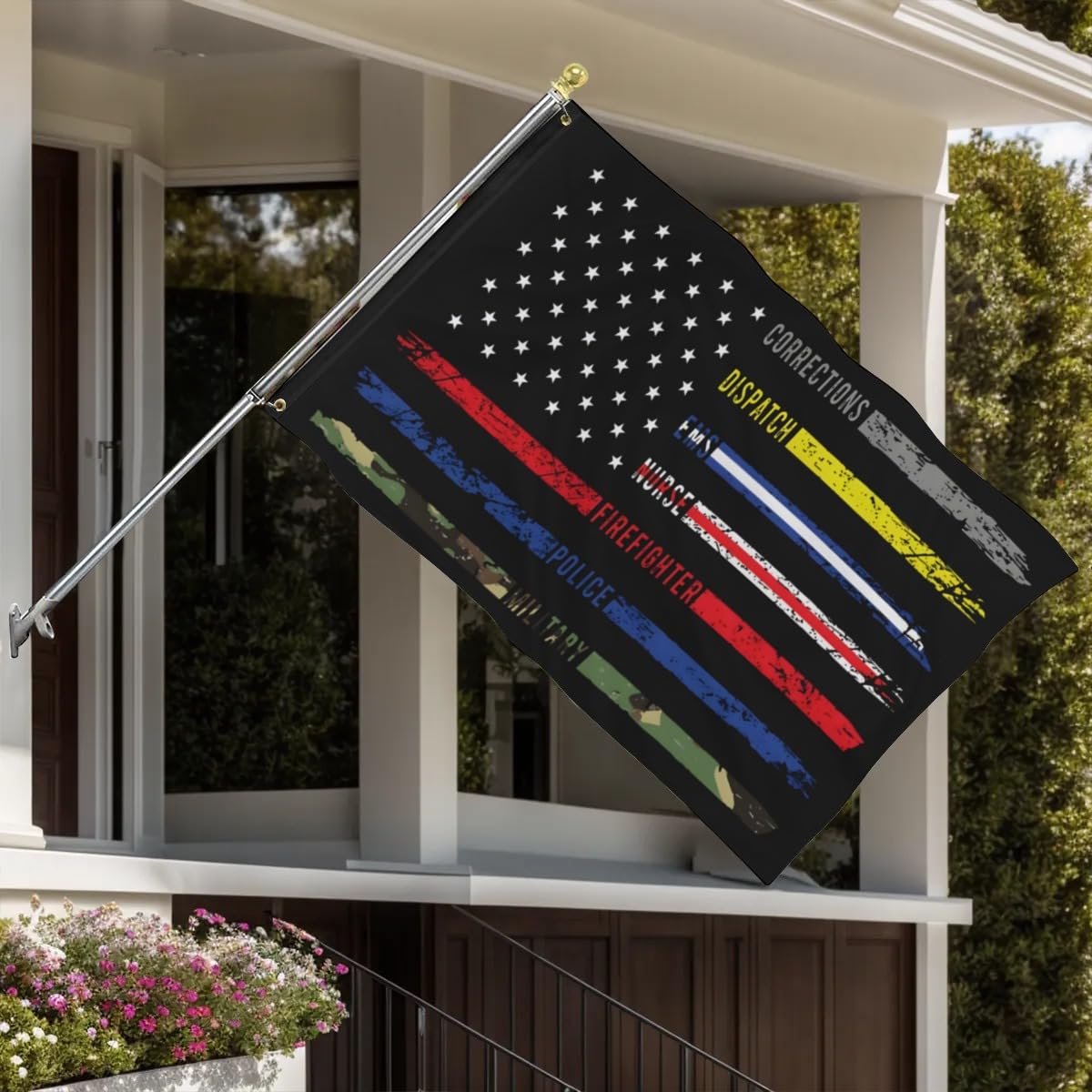 TUOCYERD porch-display-setup shows versatile outdoor placement