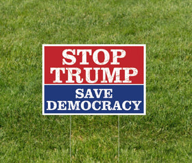 TUOCYERD Resist Hate yard sign 18x12 designed for weatherproof yard display.
