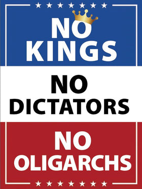 TUOCYERD 16x12 inch sign ideal for yards, rallies, or events.