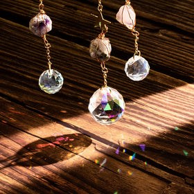TUOKING gift-ready crystal suncatcher ideal for celebrations and housewarming.