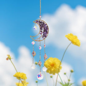 TUOKING window suncatcher decor inviting sunlight to dance around rooms.