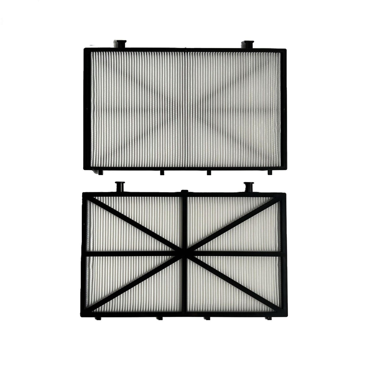 PET fiber with diamond-grid filter design improves filtration and durability