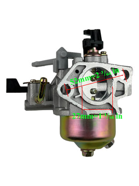 Turbotunity 16100-ZH9-W21 carburetor top view highlights mounting interface for easy install.