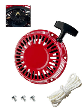 TURBOTUNITY GX160 recoil starter front view — reliable start for Honda engines.
