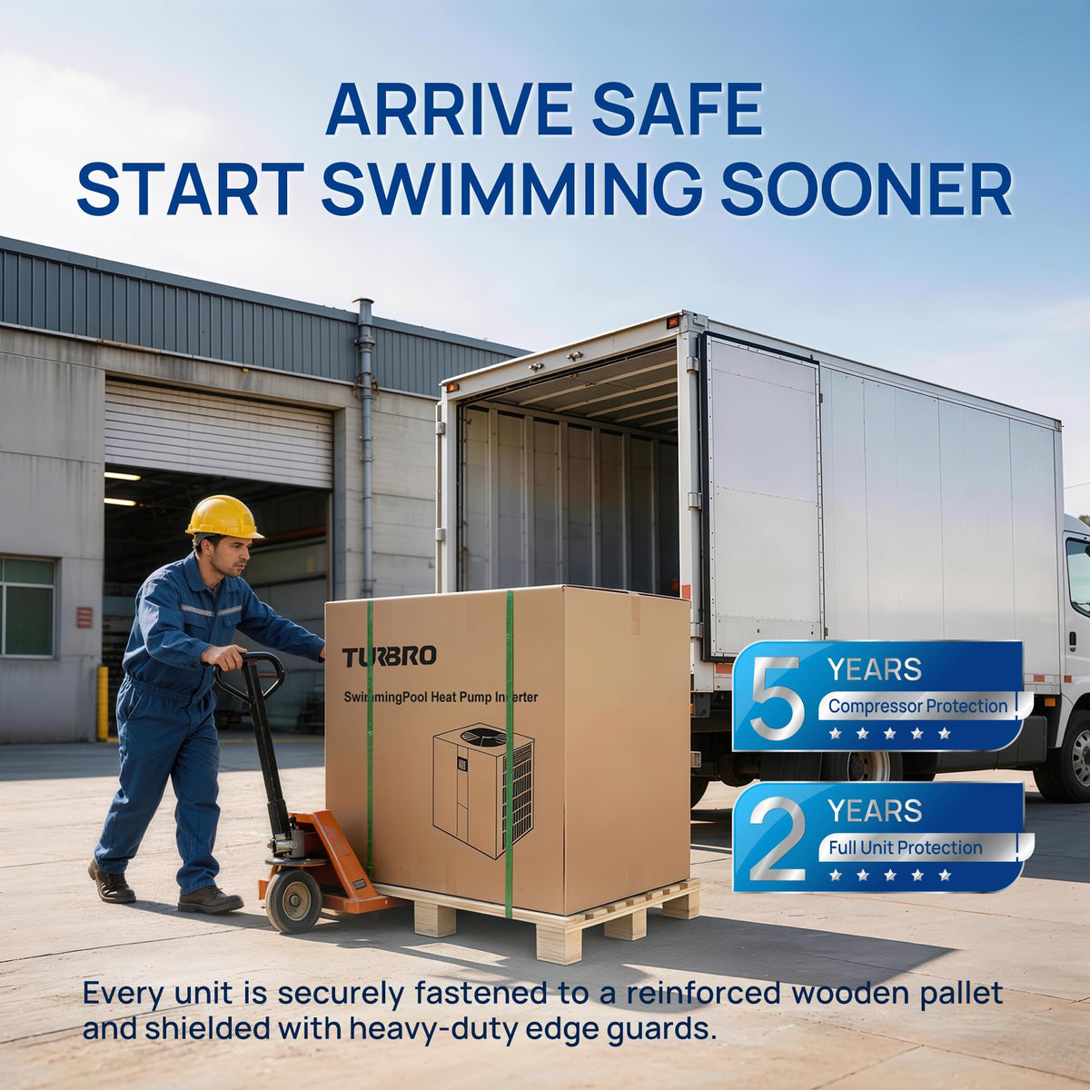 TURBRO Beluga B50V pool application usage shows versatility.