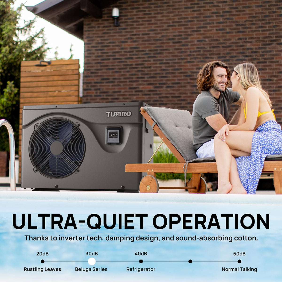 TURBRO Beluga B50V temperature sensors monitor water and ambient conditions.