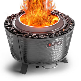TURBRO Pluto R29 patio view highlights stylish outdoor warmth