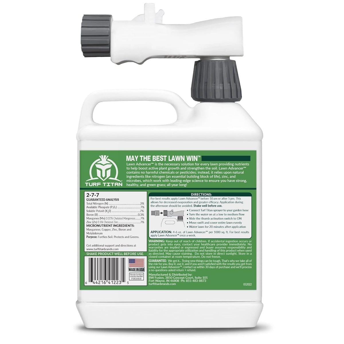 32 oz bottle delivering up to 6,000 sq ft of coverage