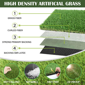 TURF XPRESS quick-dry backing supports fast moisture drainage.