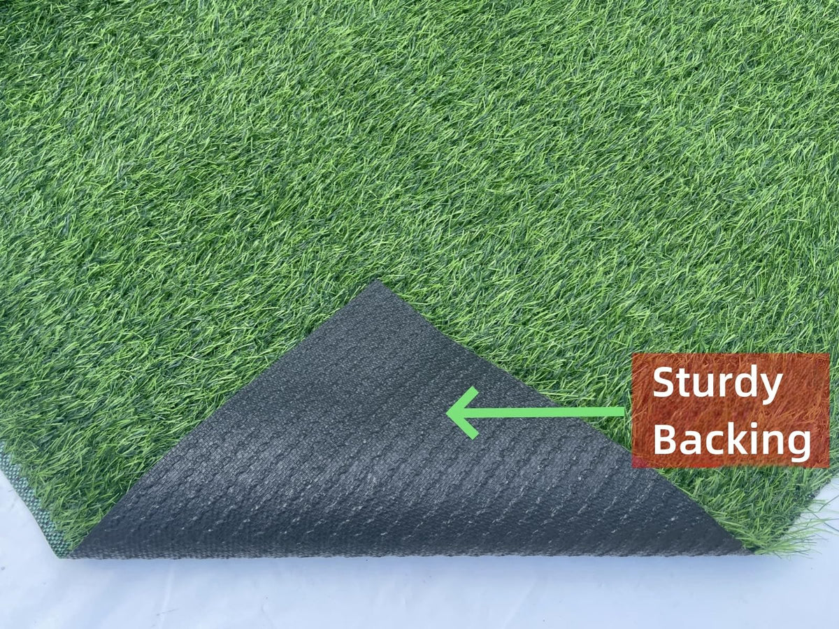 turfloid fake grass mat for weddings and parties with natural look