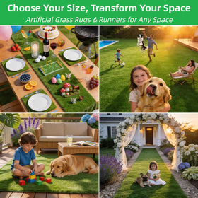 turfloid patio turf mat durable and easy to clean