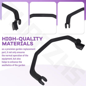 TURFZHS drive handle compatibility image shows versatile fit with MTD and Craftsman models.