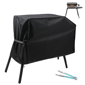 TURLIOARN Blackstone griddle cover front view with secure fit and rain protection.