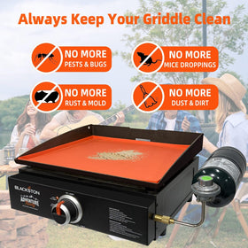 TURLIOARN easy-clean surface enables quick wipe-down after grilling