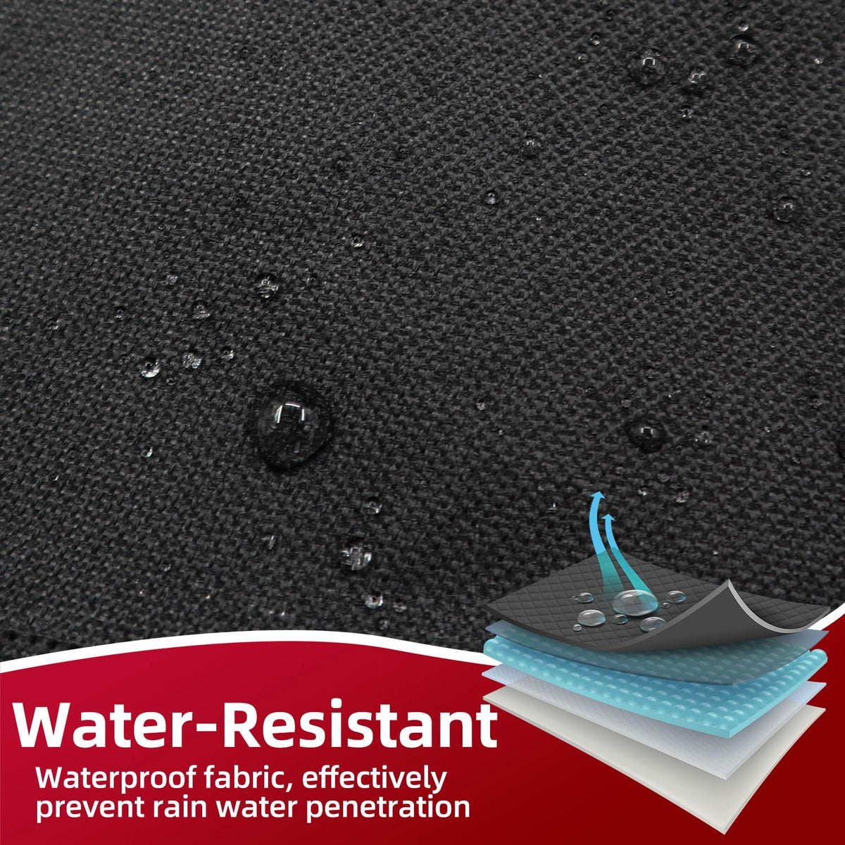 TURLIOARN UV fade-resistant cover helps retain color outdoors
