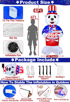 TURNMEON LED glow inflates with bright lights, for dazzling night-time display.