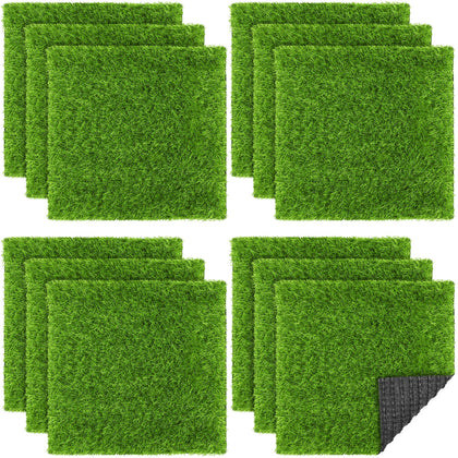 TURSTIN artificial grass patch 12x12 inch for DIY decor and mini landscapes