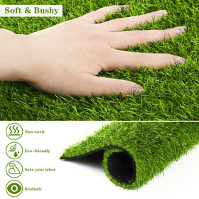 DIY-friendly TURSTIN lawn tiles can be cut and arranged