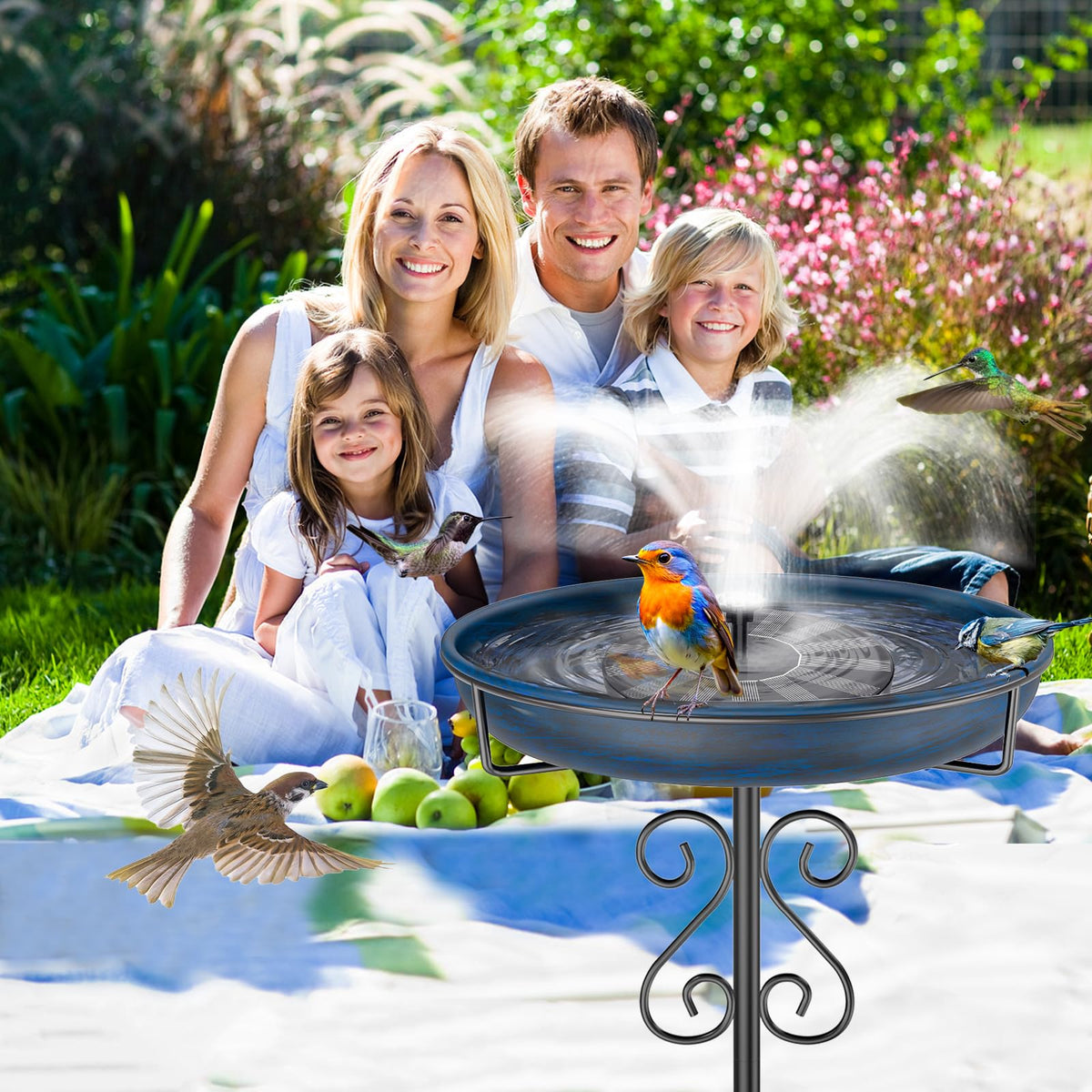 TUSPEU low-maintenance bath is simple to clean and refill.