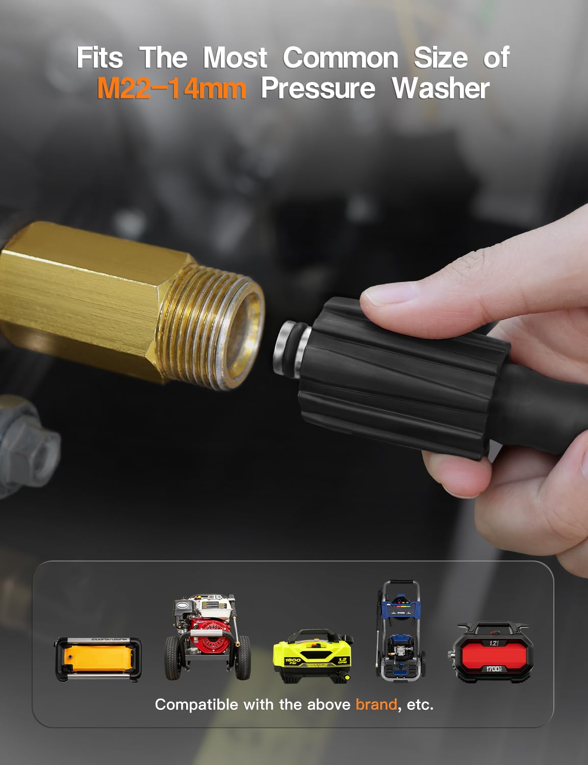 TUTULUCK hose compatible with Ryobi, Troy-Bilt, and Greenworks for replacements.