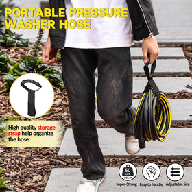 TUTULUCK hose rated up to 60°C for versatile cleaning tasks