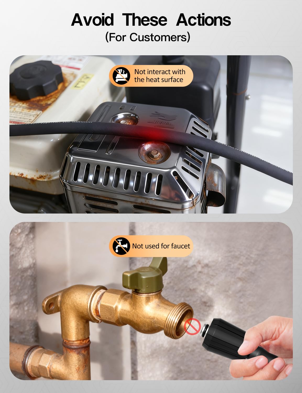 TUTULUCK leak-prevention design reduces drips under pressure.