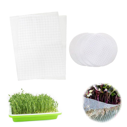 Tutuone rectangular mats for customizable tray fit and seed retention