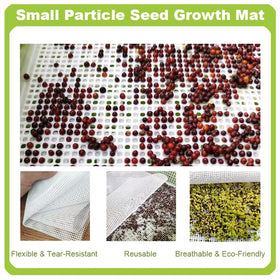 Tutuone round mats enabling stable moisture for circular sprouting trays