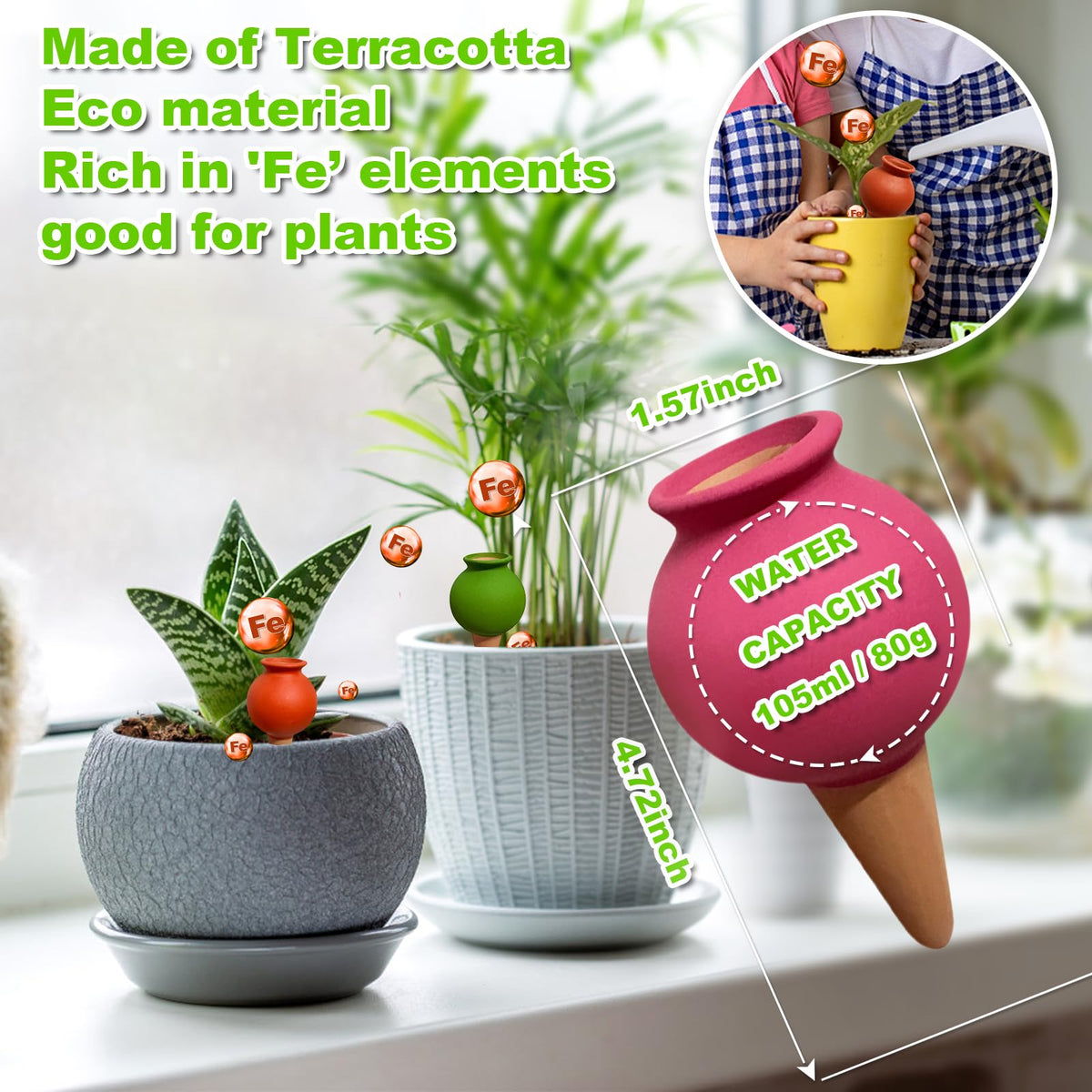 Tuzinano olla spike demonstrates deep root-zone hydration for healthier growth