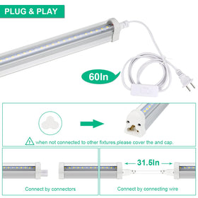 TVTUTPWY connectable tubes enable scalable plant lighting