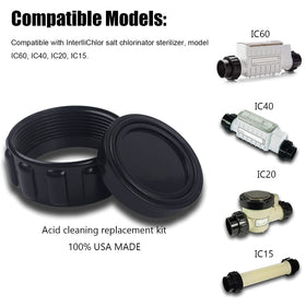 Tvwen IntelliChlor coupling nut enables simple assembly during routine maintenance