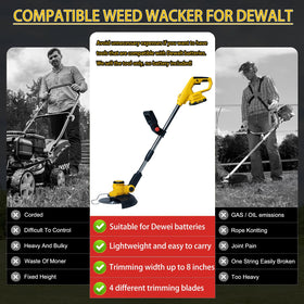 TWEFGFT shoulder harness distributes weight for easier handling.