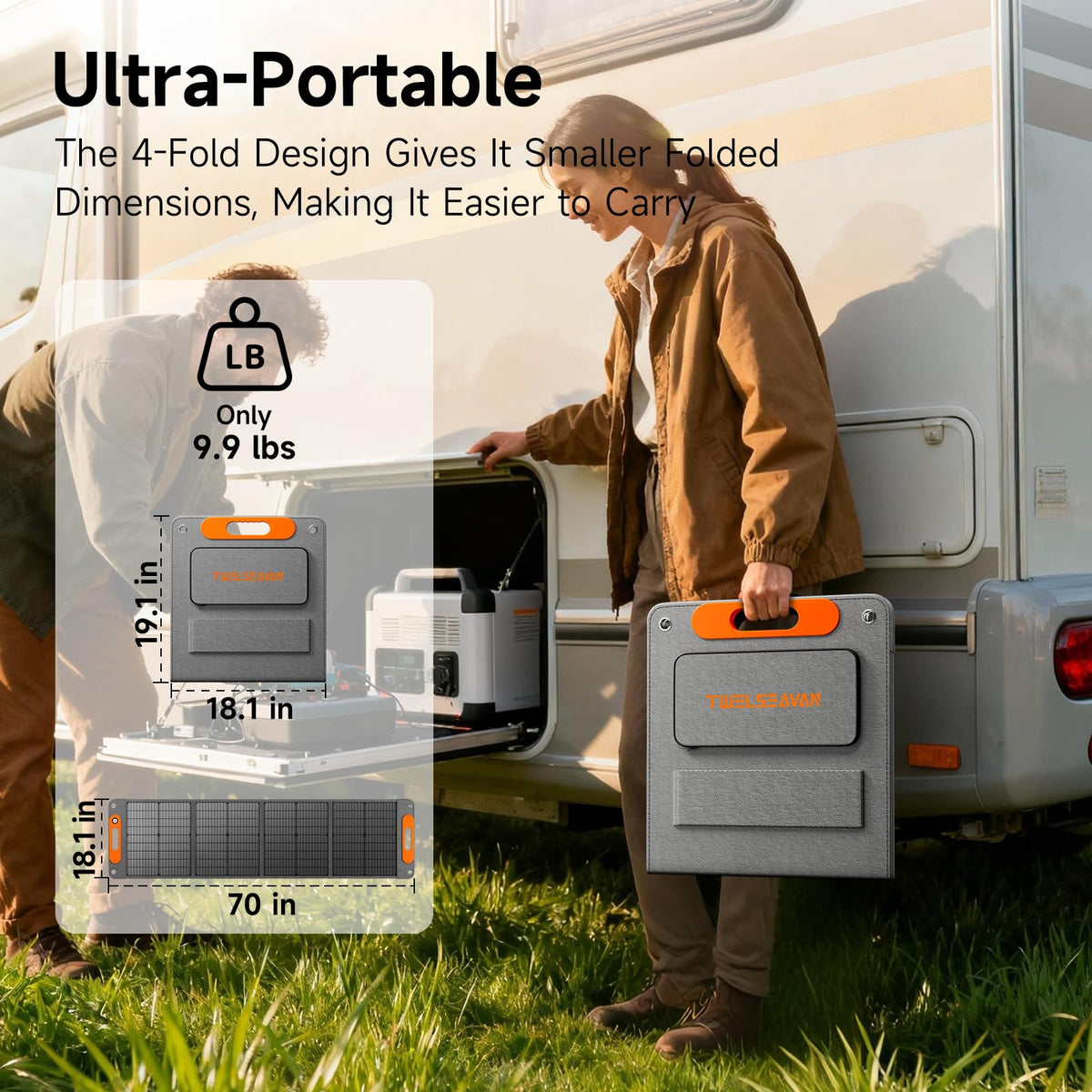 TWELSEAVAN easy-setup kickstands stabilize charging on uneven surfaces