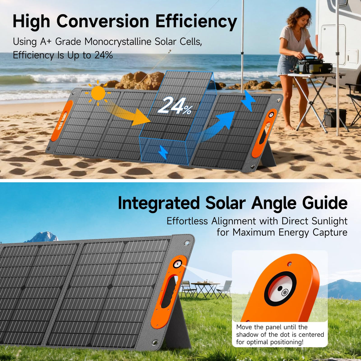 TWELSEAVAN QC3.0 18W USB port powers devices quickly outdoors