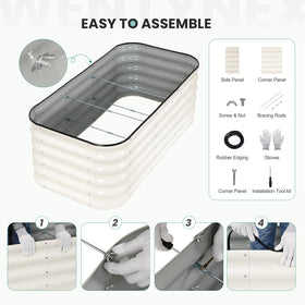 TwentyNext butterfly-nuts allow tool-free, quick assembly.