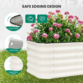 TwentyNext open-bottom bed enables drainage and healthier soil moisture management.