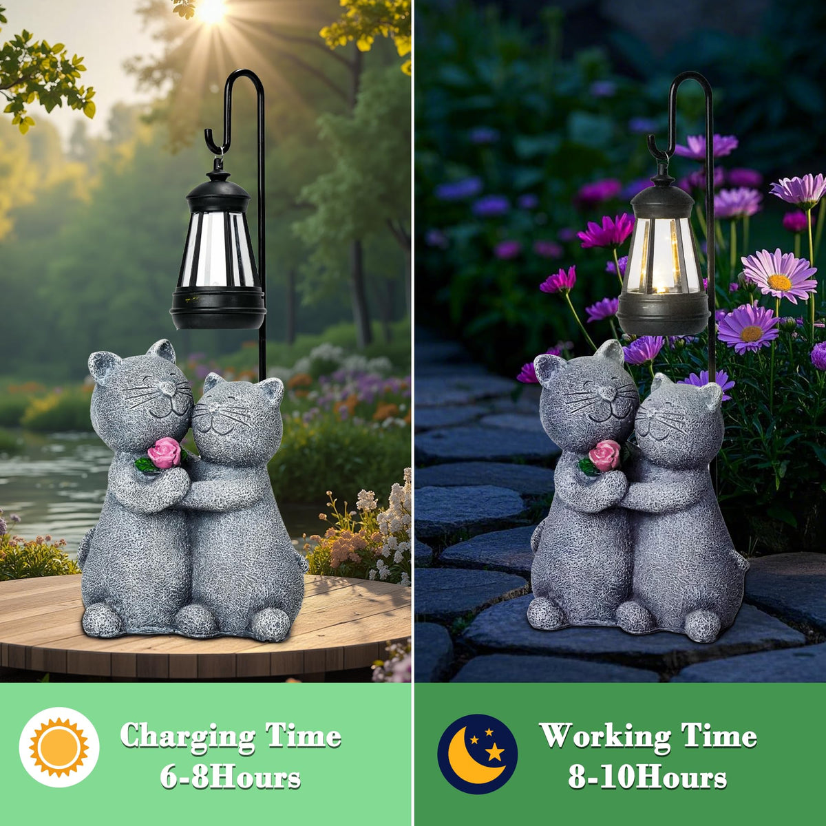 Twinbling garden decor suitable for birthdays and seasonal displays.