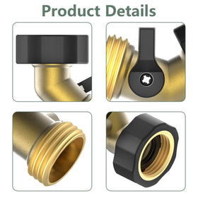 Twinkle Star adjustable flow handle demonstrates easy on/off operation.