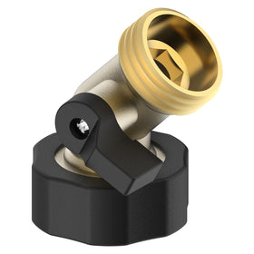 Twinkle Star durable brass-finish valve shown for lawn maintenance.
