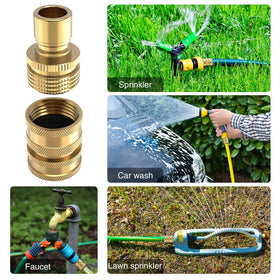 Twinkle Star easy attach-detach fittings simplify watering tasks.