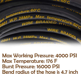 Durable rubber core with reinforced inner tube supports heavy cleaning jobs.