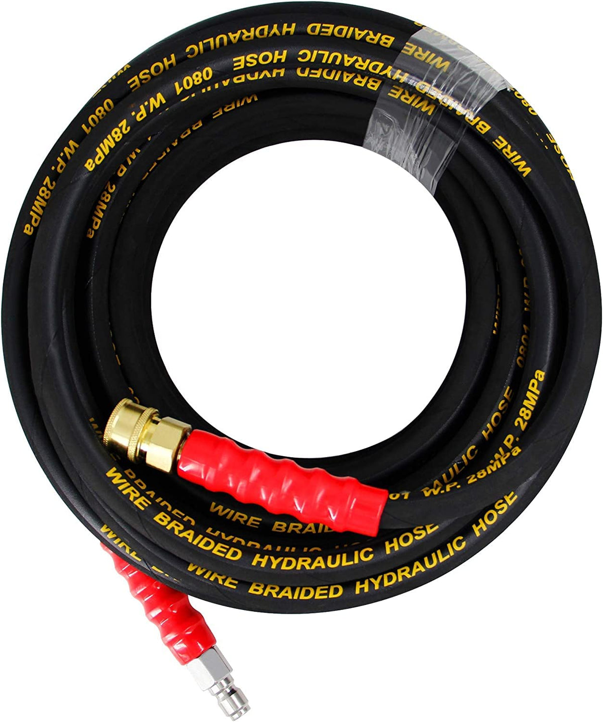 Not for garden hoses; designed specifically for compatible pressure washers.