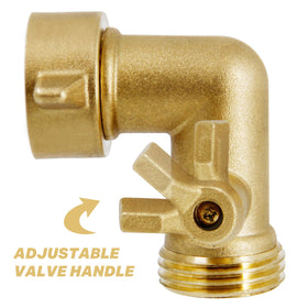 Twinkle Star swivel connector allows precise faucet attachment