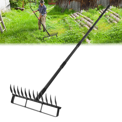 TwinkleTool garden hoe stirrup-hoe front view for precise weed removal in beds