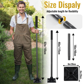 TwinkleTool rustproof power-coated steel tamper designed for outdoor durability