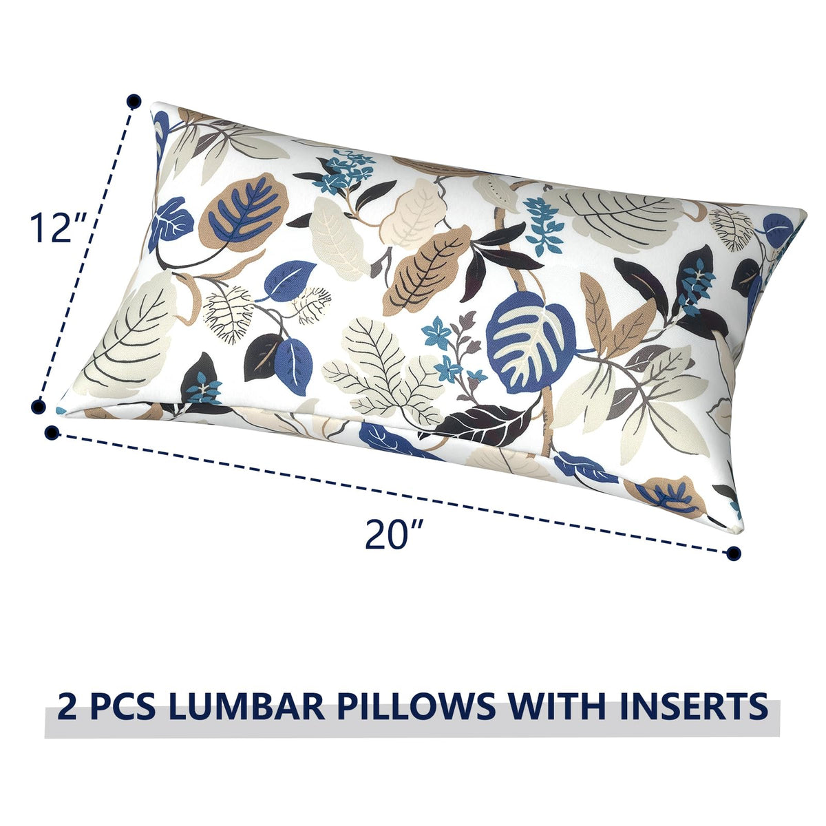 TWLEAR 450g PP cotton-filled lumbar pillow delivers soft, supportive comfort